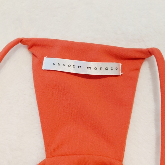 REVOLVE Susana Monaco Racer Cutout Halter Dress - Picture 6 of 7